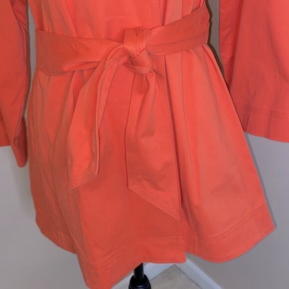 NWT Natori Chill cotton twill self tie jacket - Picture 5 of 12